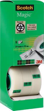 Scotch  7100026960 Plakband Scotch Magic 810 Mat (l x b) 33 m x 19 mm 8 stuk(s)