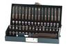 Wolfcraft 1386000 1386000 Bitset 31-delig Kruiskop Phillips, Binnen-vierkant (Robertson), Zesrond-TX BO, Inbus BO, Tri-Wing, Torque, Spanner