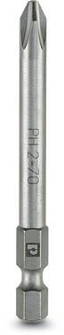 Phoenix Contact 1212580 SF-BIT-PH 2-50 Kruis-bit Aandrijving: 1/4" (6,3 mm) Uitvoering: Kruiskop Phillips PH 2 50 mm