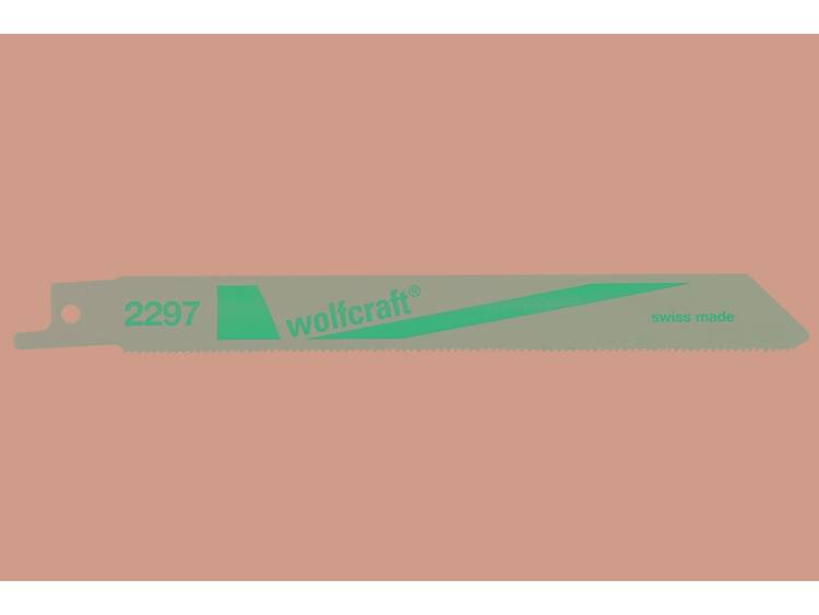 2 reciprozaagbladen Wolfcraft 2297000 Zaagbladlengte 152 mm