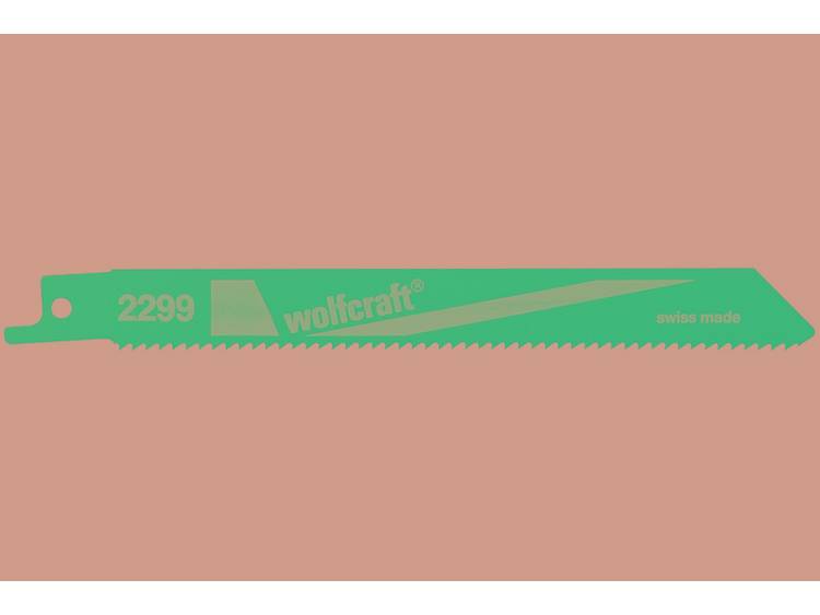2 reciprozaagbladen Wolfcraft 2299000 Zaagbladlengte 152 mm