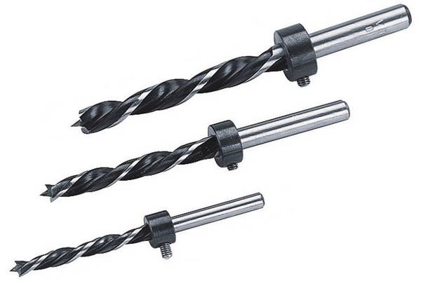 Wolfcraft 2730000 Hout-spiraalboorset 3-delig 6 mm, 8 mm, 10 mm  Cilinderschacht 1 set(s)