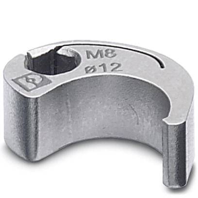 Metalen boog met de opdruk 'M8 Ø12'.