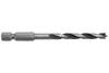 Wolfcraft 7261000 Hout-spiraalboor 3 mm Gezamenlijke lengte 65 mm 1/4" (6.3 mm) 1 stuk(s)
