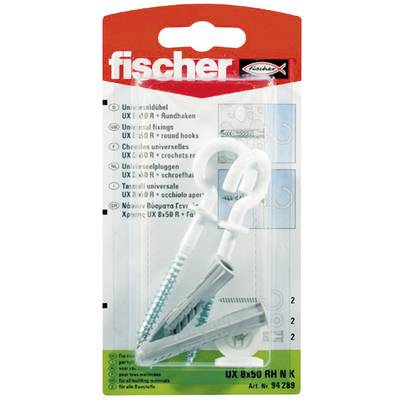 Fischer UX 8 x 50 RH N K Universele pluggen 50 mm 8 mm 94289 2 stuk(s)