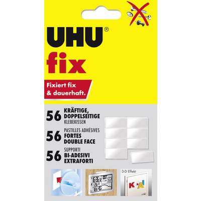 UHU  fix sterke kleefpads   Inhoud: 50 stuk(s)