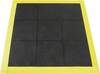 COBA Europe ST010001 Solid Fatigue Step Werkplaatsmat (l x b x h) 0.9 m x 0.9 m x 18 mm Zwart, Geel