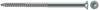 Veiligheidsschroeven 7 mm 165 mm T-profiel Staal Galvanisch verzinkt 200 stuk(s) Fischer 89178