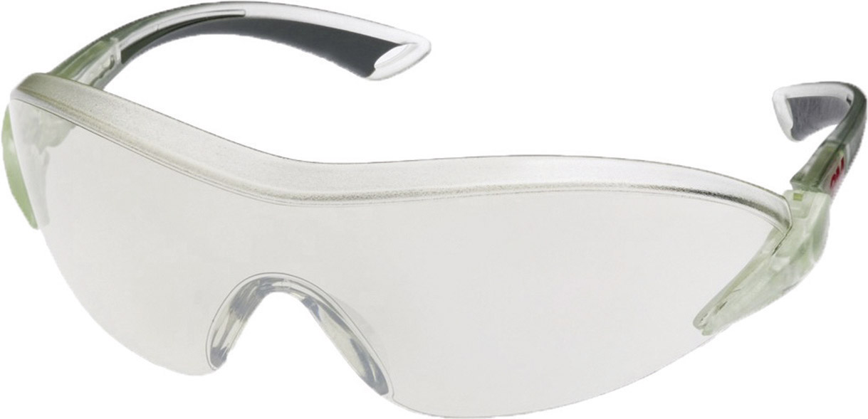 3M  2844 Veiligheidsbril  Zilver, Zwart   