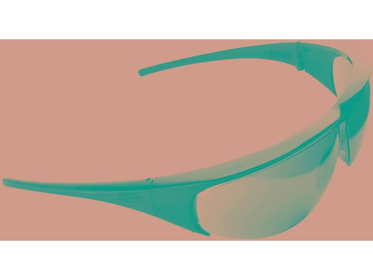 Honeywell Veiligheidsbril Millennia zwart zilver spiegelend 1000005 Nylon EN 166-EN 170-EN 172