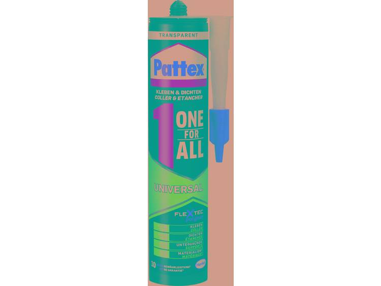 Pattex Lijmen & afdichten One for All Montagelijm Kleur: Transparant 310 g