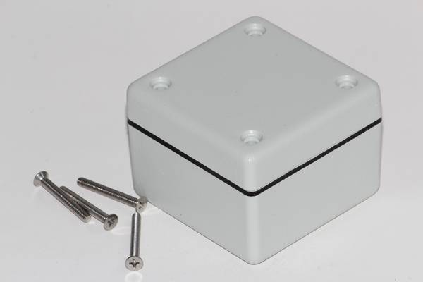 Hammond Electronics 1594AWGY Universele behuizing 56 x 56 x 40 ABS Grijs 1 stuk(s)