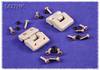 Hammond Electronics 1427HK Scharnier Polyester Grijs (Ø x h) 35 mm x 15 mm 1 stuk(s)