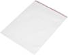 Hersluitbare zak zonder etiketstrook (b x h) 180 mm x 250 mm Transparant Polyethyleen 1 stuk(s)