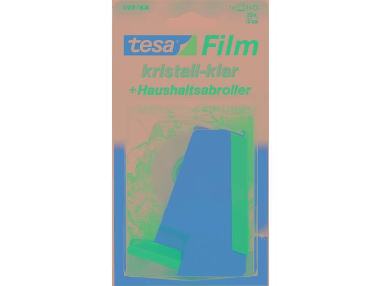 tesafilm kristalhelder plakband (l x b) 33 m x 15 mm 57320 TESA Inhoud: 1 rollen