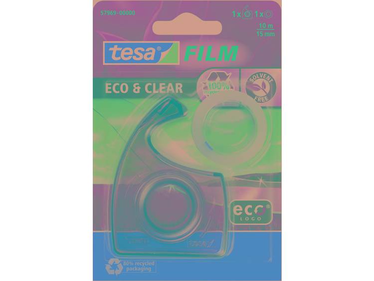Plakband Tesa film Eco 15mmx10m + handafroller