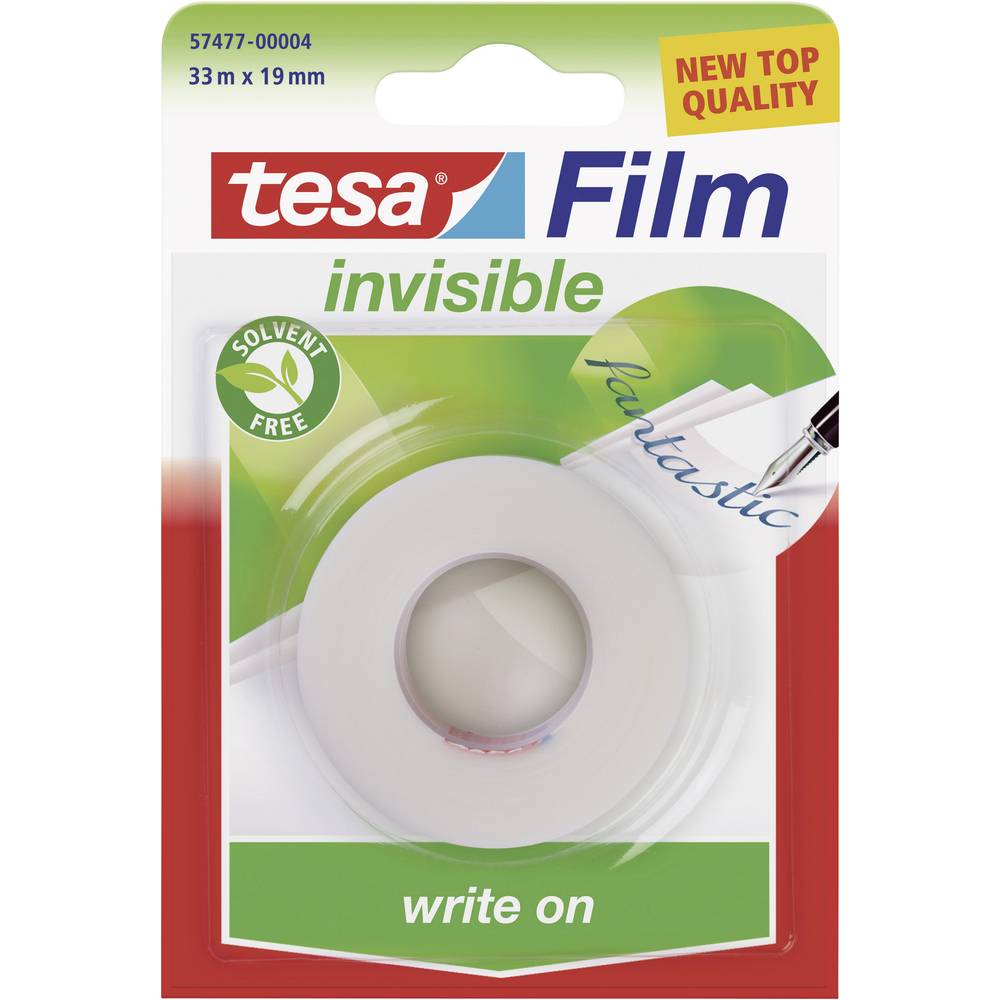 Onzichtbaar plakband Tesa film 19mmx33m blister