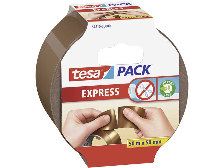 tesapack Express (l x b) 50 m x 50 mm Bruin 57810 TESA Inhoud: 1 rollen