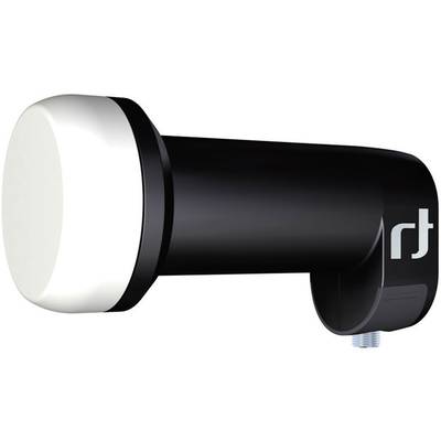 Inverto BLACK Ultra Single-LNB  Aantal gebruikers: 1 Feed-opname: 40 mm  Zwart, Wit