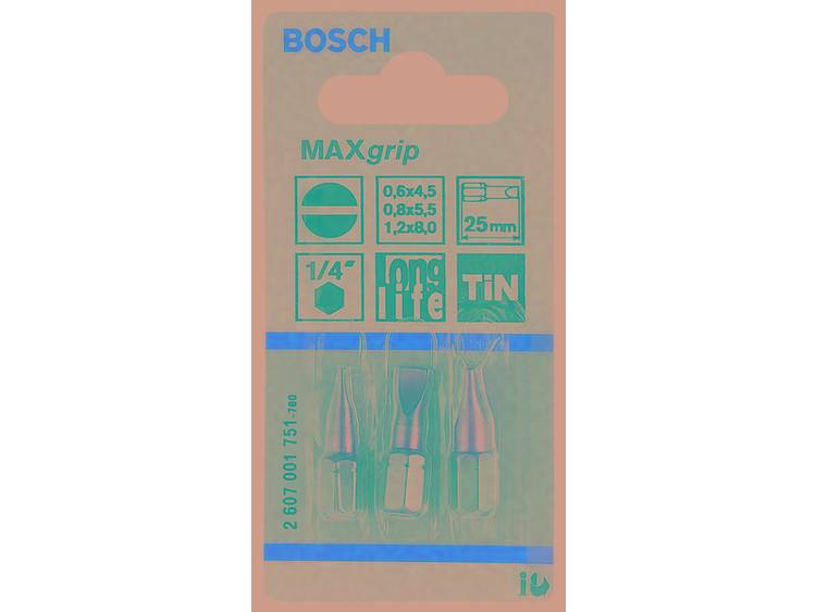 Bosch S 0,6 x 4,5, S 0,8 x 5,5, S 1,2 x 8,0 Bitset