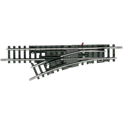 N Minitrix rails T14951 Wissel, Links  24 ° 194.6 mm 1 stuk(s)