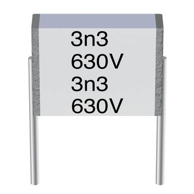 TDK B32560-J1104-K 1 stuk(s) MKT-foliecondensator Radiaal bedraad  0.1 µF 100 V/AC 10 % 7.5 mm (l x b x h) 9 x 2.5 x 4.7