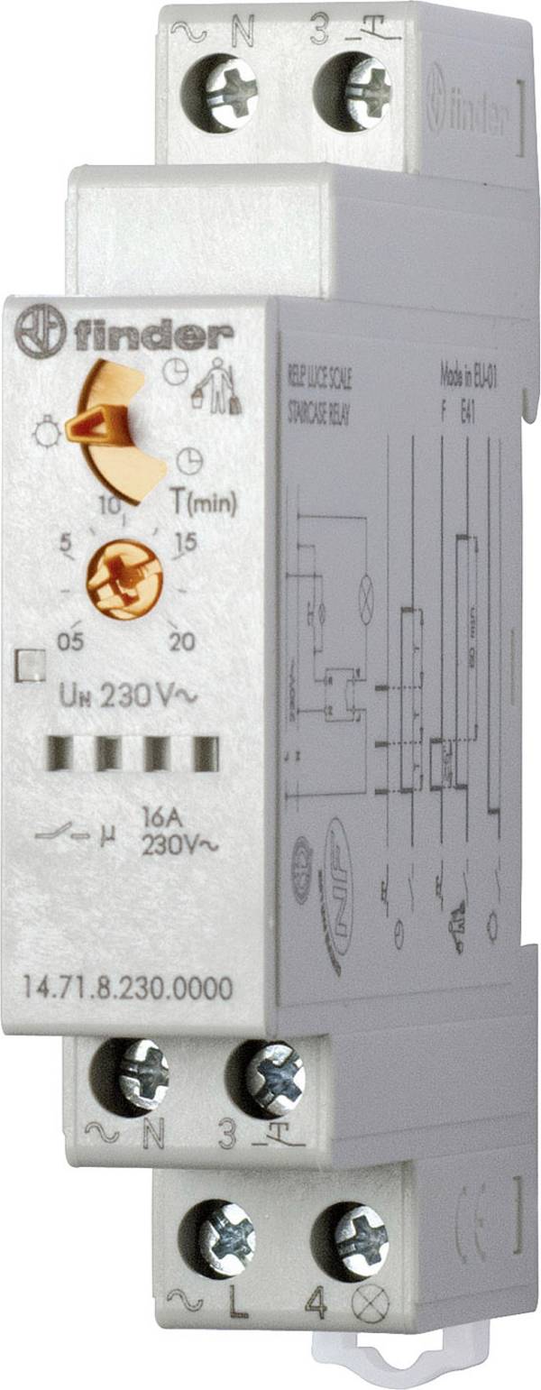 Finder 14.71.8.230.0000 Trappenhuislichtautomaat
