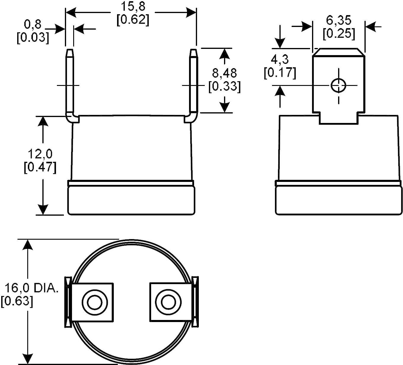 Honeywell AIDC 6655-90030004 NTC Temperatuursensor -20 tot +110 °C 12