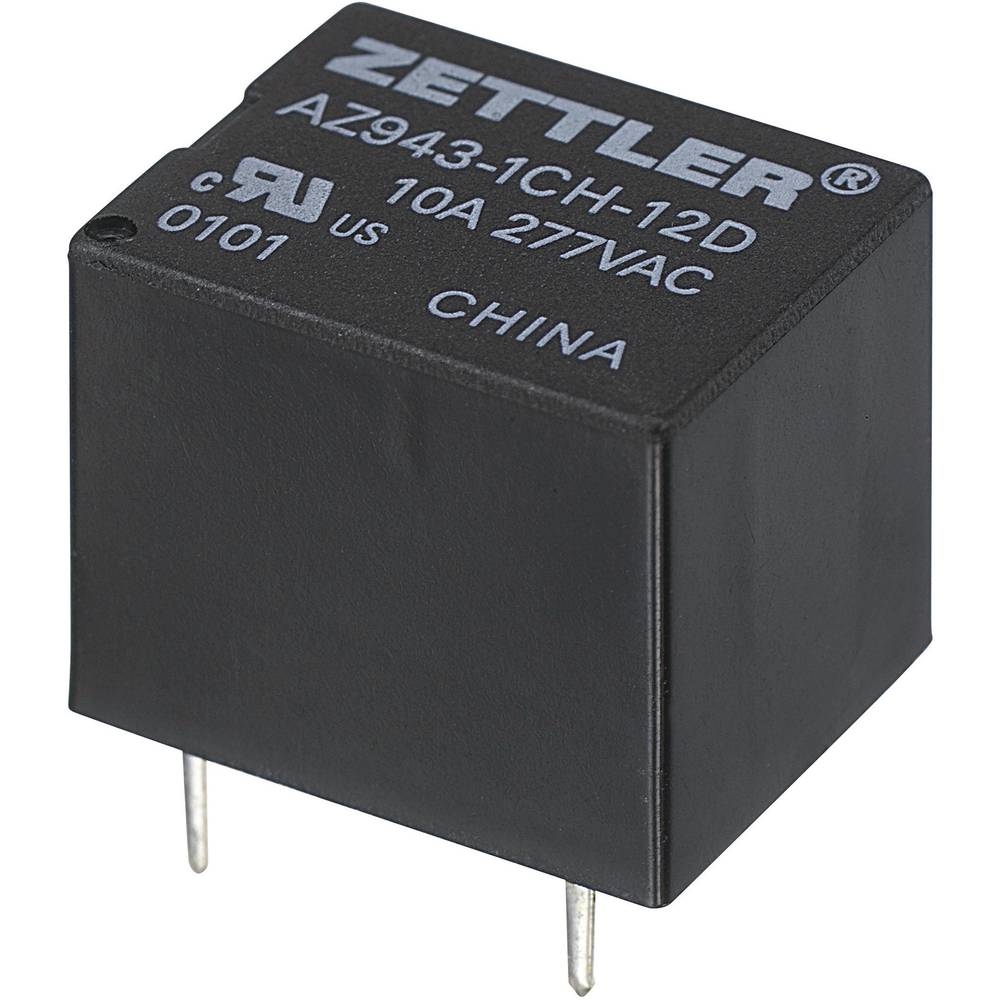 Zettler Electronics AZ943-1CH-9DE Printrelais 9 V/DC 15 A 1x wisselcontact 1 stuk(s)
