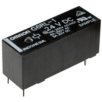 Omron G6RL-14-ASI 5 VDC Printrelais 5 V/DC 10 A 1x wisselcontact 1 stuk(s) 