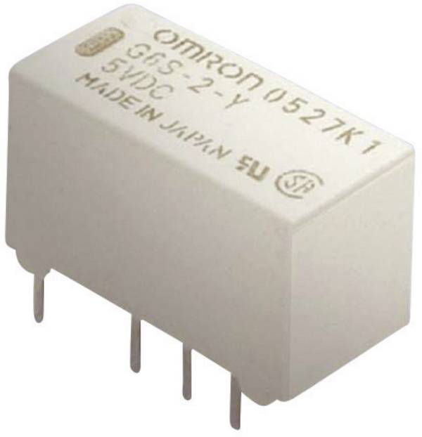 Omron G6S-2 5 VDC Printrelais 5 V/DC 2 A 2x wisselcontact 1 stuk(s)