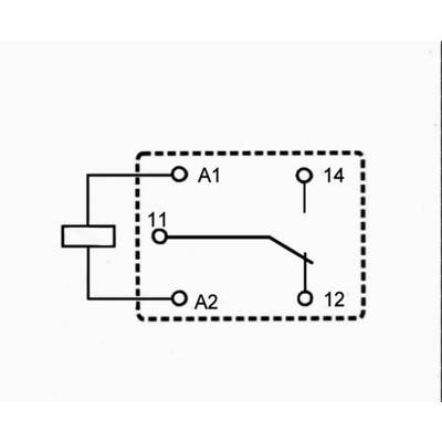 Song Chuan 833H-1C-C 12VDC Printrelais 12 V/DC 7 A 1x wisselcontact 1 stuk(s) 