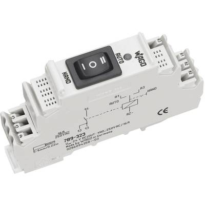 WAGO 789-323 Industrieel relais Nominale spanning: 24 V/DC Schakelstroom (max.): 16 A 1x NO  1 stuk(s)