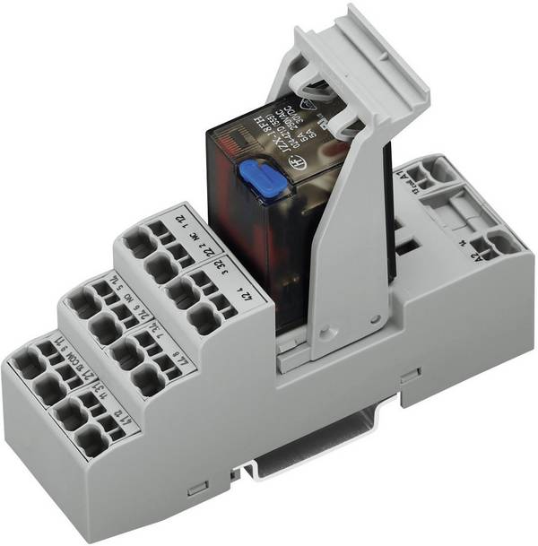 WAGO 858-304 Relaismodule (modulair) Nominale spanning: 24 V/DC Schakelstroom (max.): 5 A 4x wisselcontact 1 stuk(s)