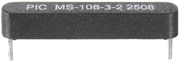 PIC MS-108-3 Reedcontact 1x NO 200 V/DC, 140 V/AC 1 A 10 W