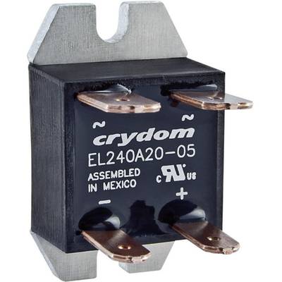 Crydom Halfgeleiderrelais EL240A20-05 20 A Schakelspanning (max.): 280 V/AC Schakelend bij overbelasting 1 stuk(s)