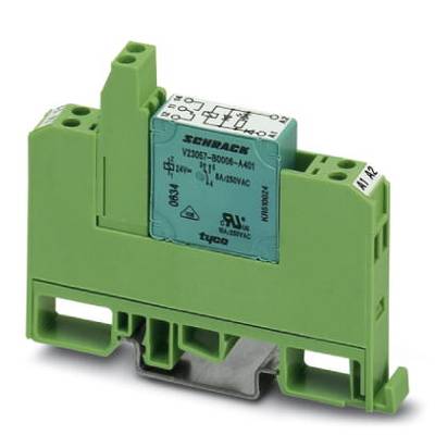 Phoenix Contact EMG 10-REL/KSR-230/21-LC Relaismodule Nominale spanning: 230 V/DC, 230 V/AC Schakelstroom (max.): 6 A 1x