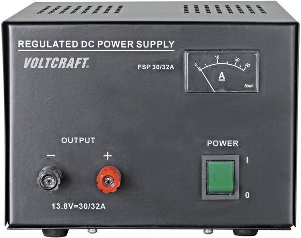 VOLTCRAFT FSP-11330 Labvoeding, vaste spanning Kalibratie (DAkkS) 13.8 V/DC 30 A 415 W   Aantal uitgangen: 1 x