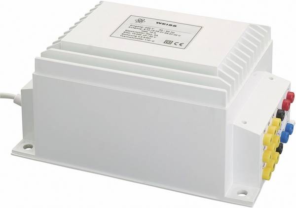 Weiss Elektrotechnik NGE200 Compacte netvoedingstransformator 1 x 230 V 1 x 0 V, 6 V/AC, 15 V/AC, 18 V/AC, 21 V/AC, 24 V/AC, 27 V/AC, 30 V/AC 200 VA, 160 W 6.65 A