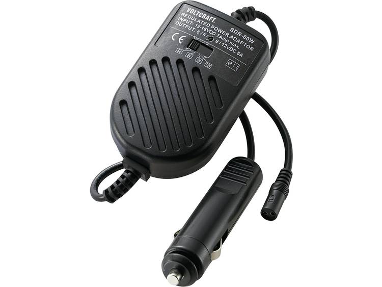 VOLTCRAFT SMP-60 Adapter voor kleine autoapparatuur SMP-serie, voeding voor sigarettenaansteker Scha