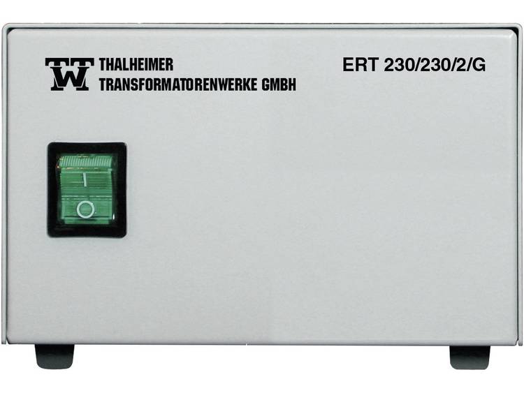Thalheimer ERT 230-230-1GMedische scheidingstransformator230 VA 230 V-AC, scheidingstrafo