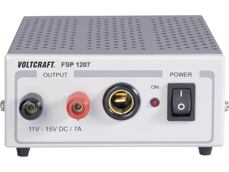VOLTCRAFT FSP 1207 Labvoeding, vaste spanning 11 15 V-DC 7 A 105 W Aantal uitgangen 1 x