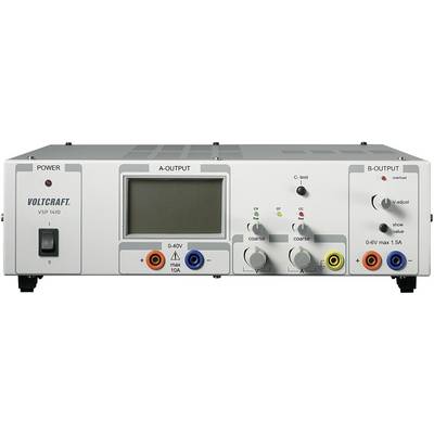 VOLTCRAFT VSP 1410 Labvoeding, regelbaar 0.1 - 40 V/DC 0 - 10 A 409 W Aantal uitgangen: 2 x-2