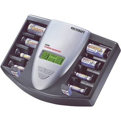VOLTCRAFT Charge Manager CM2020 Batterijlader NiCd, NiMH AAA (potlood), AA (penlite), C (baby), D (mono), 9 V (blok)-7