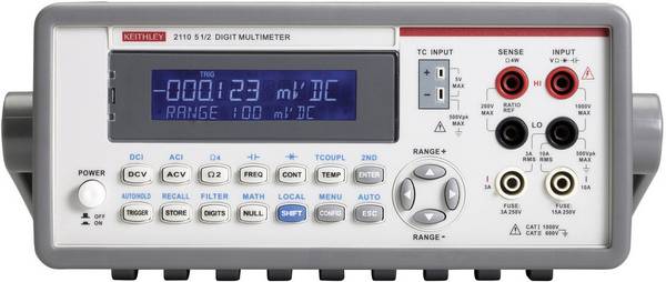 Keithley 2110-240 Bench multimeter Kalibratie (DAkkS) Digitaal  CAT II 600 V Weergave (counts): 100000
