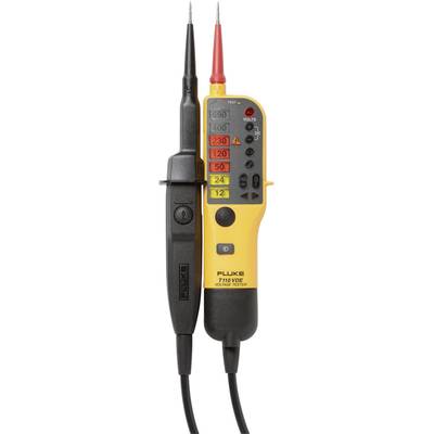 Tweepolige spanning- en doorverbindingstester met LED-indicator voor spanningsniveaus van 12 tot 690 volt.