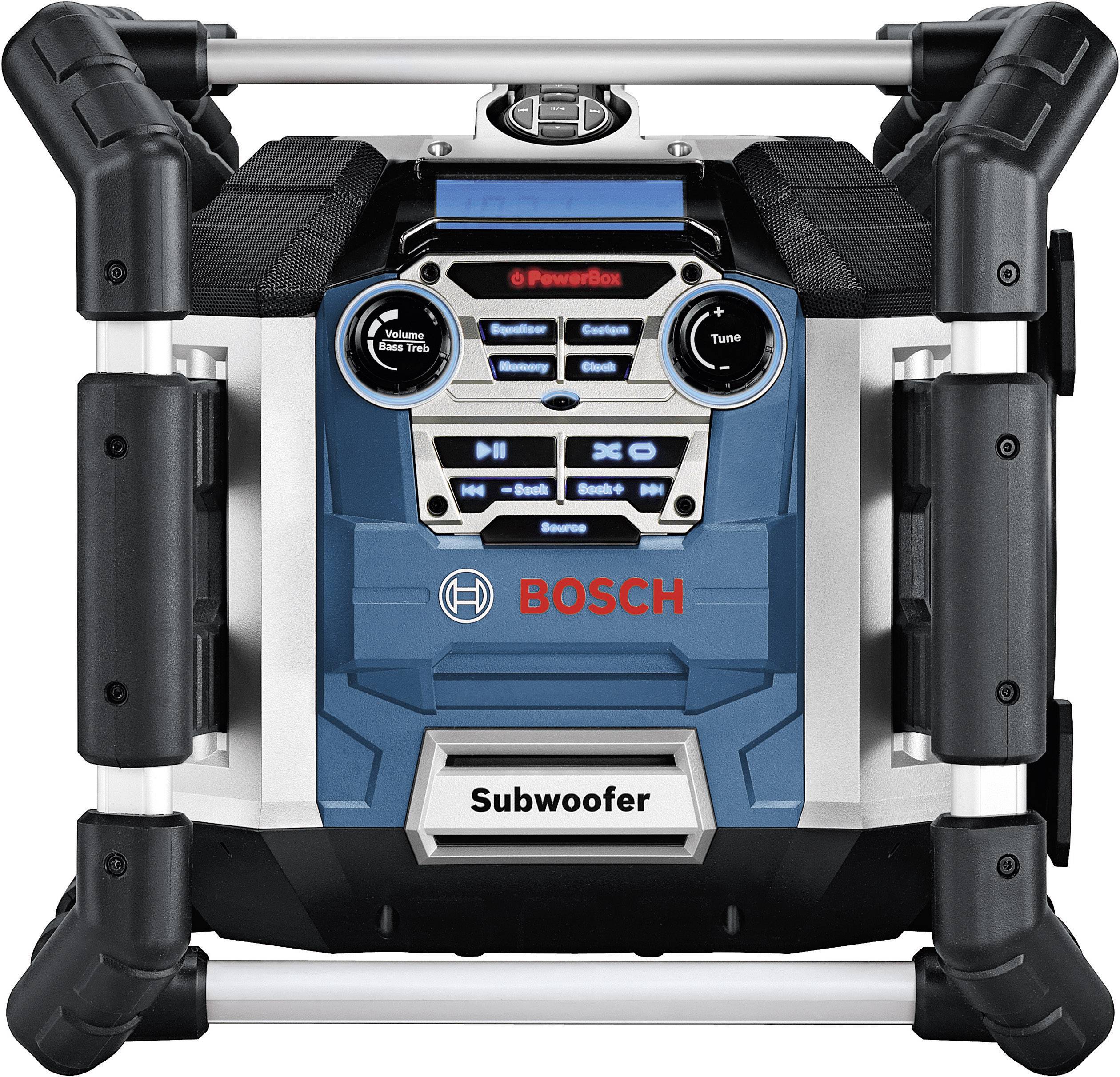 Bosch Professional GML 50 Bouwradio FM Blauw, Zwart Conrad.nl