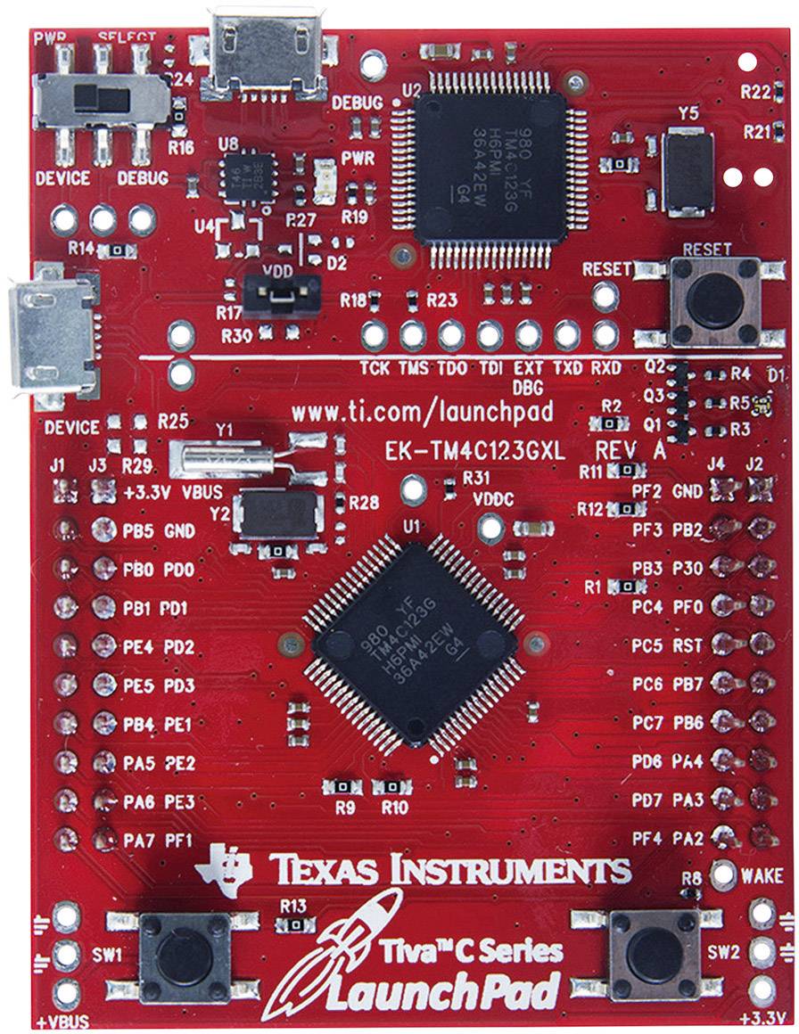 EK-TM4C123GXL Developmentboard TI Launchpad | Conrad.nl