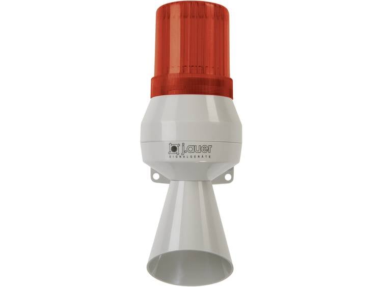Auer SignalgerÃ¤te KLF Combi-signaalgever Rood Flitslicht, Enkele toon 230 V-AC