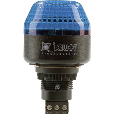 Auer Signalgeräte Signaallamp LED IBM 801505405 Blauw  Continulicht, Knipperlicht 24 V/DC, 24 V/AC 